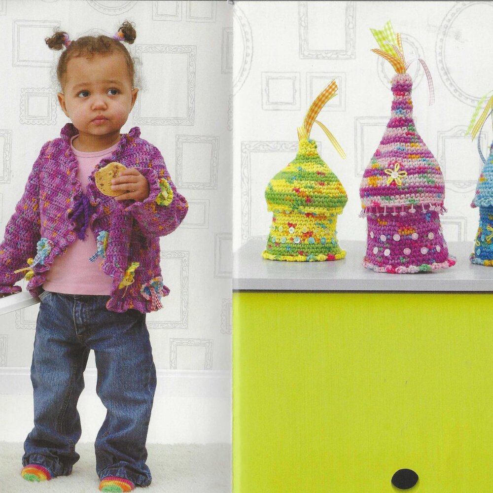 Crochet Patterns Anchor Intermezzo Polka Dots for Kids Designs by Simone Raab